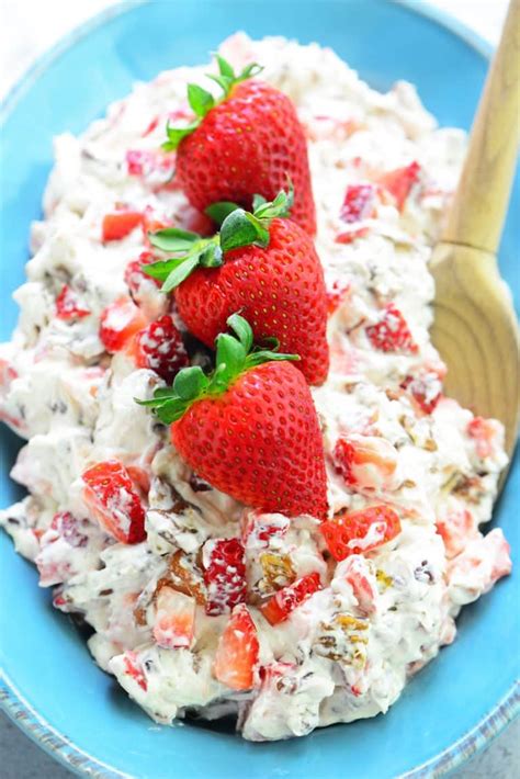 Strawberry Pecan Pretzel Salad The Gunny Sack