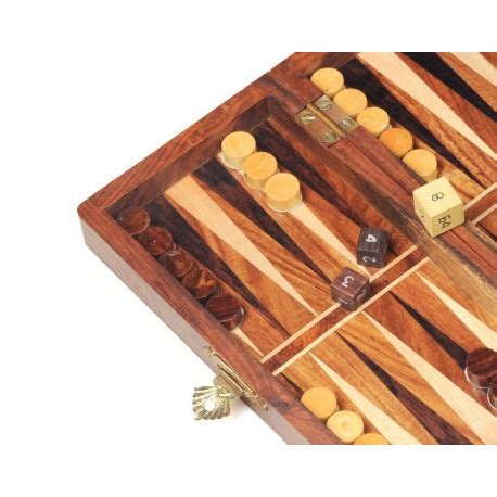 Dames françaises et Backgammon Magnétique en Bois Boutique de Jeux