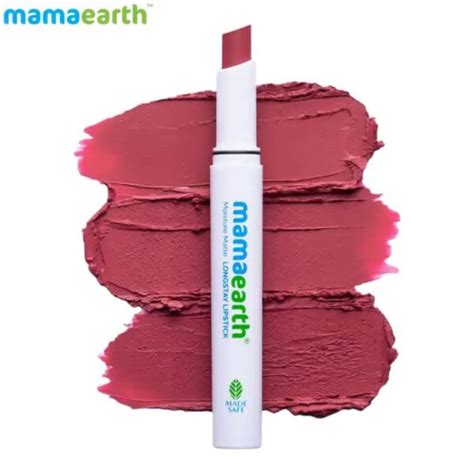 MAMAEARTH Moisture Matte Long Stay Lipstick 01 Carnation Nude 3ml