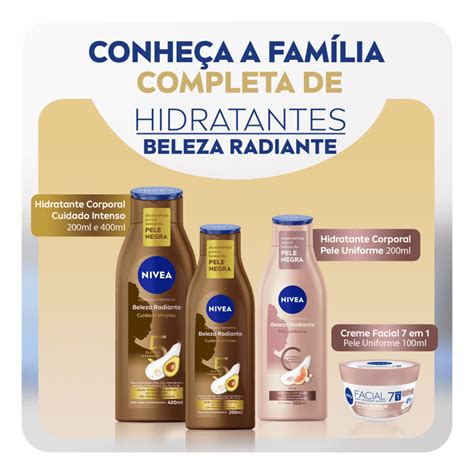 Creme Hidratante Facial NIVEA Beleza Radiante 7 Em 1 Beleza Na Web