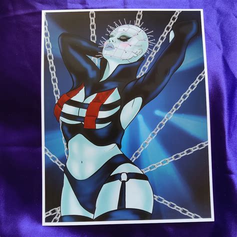 Hellraiser Pinhead Female Cenobite Pinup Poster Print 85x11 And