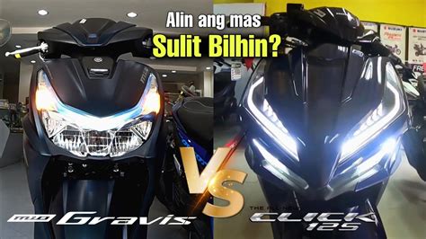 Yamaha Mio Gravis 125 Version 2 Vs Honda Click 125 Version 3