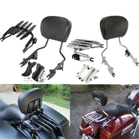 Seats And Sissy Bars Motorcycle And Powersports Short Chrome Detachable Low