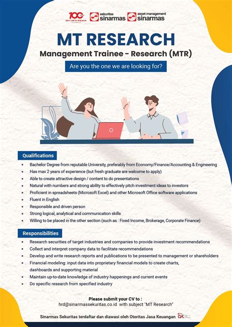 Lowongan Kerja PT Sinarmas Sekuritas - Madingloker