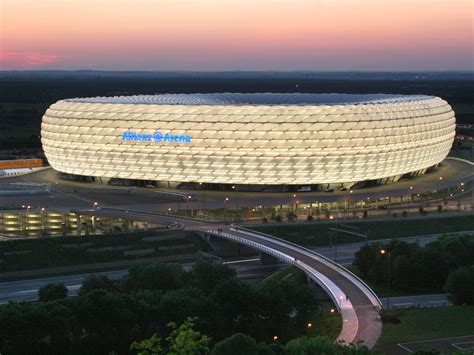 Download wallpaper Munich, stadium, munich, Allianz Arena, section ...