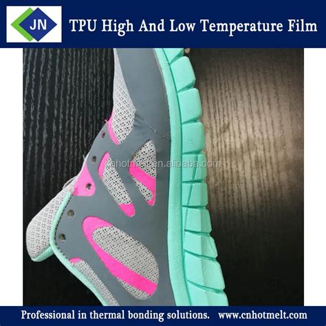 Shoe Upper Materials With Colorful Tpu Hot Melt Film For Shoe Upper