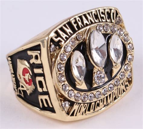 Jerry Rice San Francisco 49ers High Quality Replica 1988 Super Bowl ...