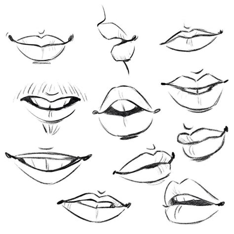 How To Draw Lips Smile