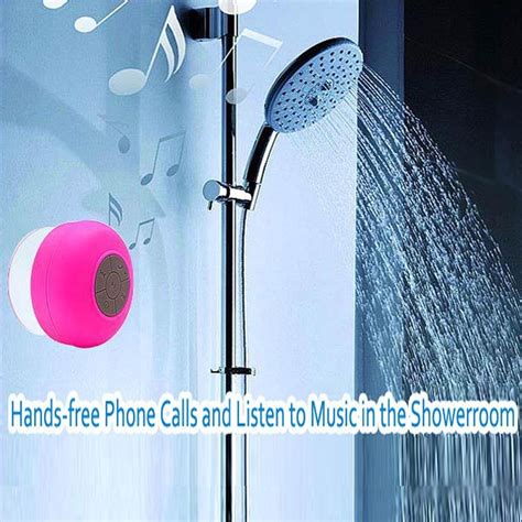 Zipped Single Waterproof Shower Bluetooth Speaker Size Medium