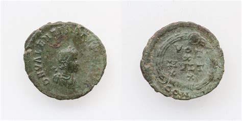 Numismatik Moneta At E U Shop Valentinian Ii Ae Konstantinopel