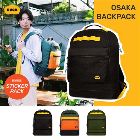 Jual Euck Backpack Tas Ransel Laptop Dengan Slot Sepatu Tas