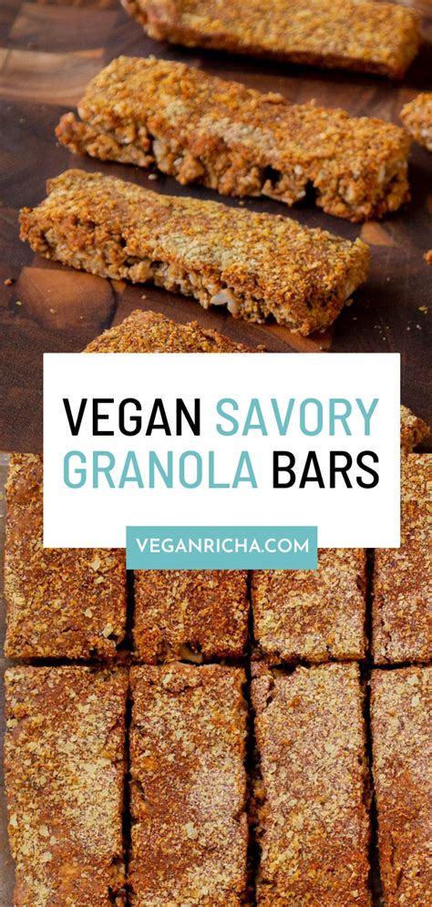 Savory Granola Bars (gluten-free, soy-free, dairy-free, egg-free)