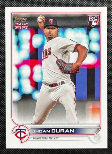 2022 Topps Edition Jhoan Duran 51 Minnesota Twins Rookie Card EBay