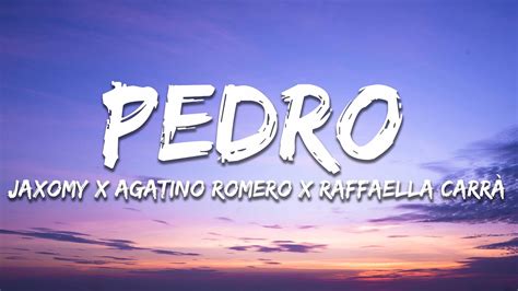 Pedro Jaxomy Agatino Romero Raffaella Carrà Tiktok Song [lyrics] Youtube