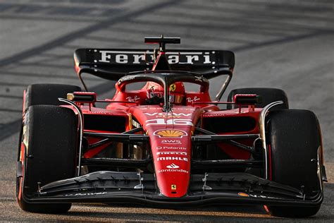 Leclerc della Ferrari il più veloce nelle prime prove del GP di