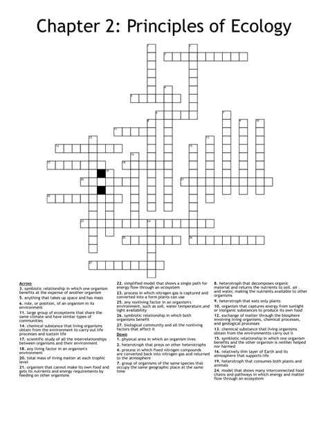 Principles Of Ecology Chapter 2 Answer Key Normaszymon