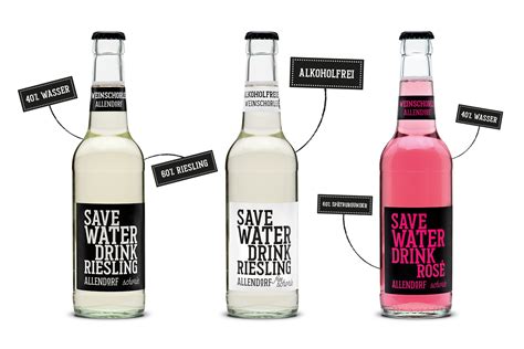 Save Water Drink Riesling