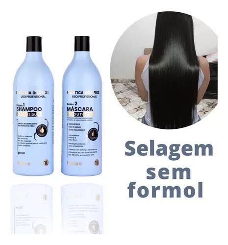 Selagem Sem Formol Profissional Organic Sem Formol Fatore L