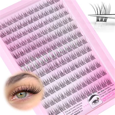 Set Of Wiwoseo Self Adhesive Eyelashes No Glue Needed Natural