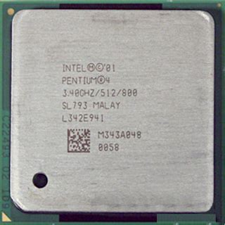 Intel Pentium 4 HT 3.40 | techPowerUp CPU Database