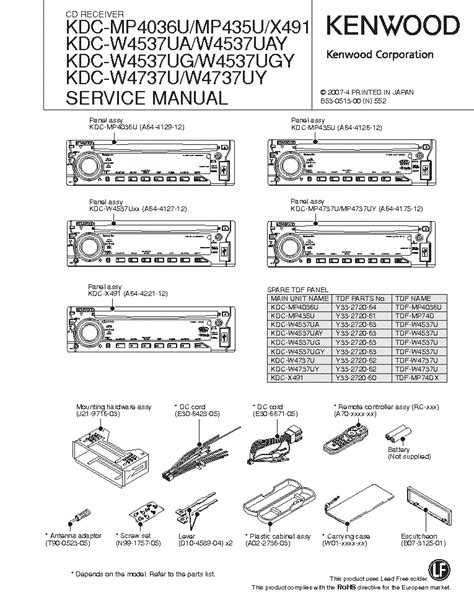 Kenwood Car Stereo Wiring Diagrams