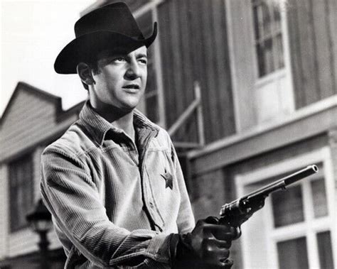Bobby Darins As Sheriff Aims Pistol 1967 Gunfight In Abilene 8x10 Inch