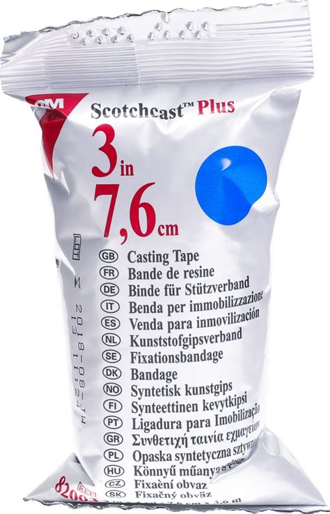 3M Scotchcast Plus 7.6cmx3.6m Blau in der Adler Apotheke