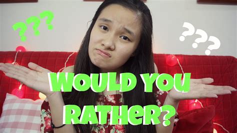 BOOK TAG Would You Rather Booktube Edition YouTube