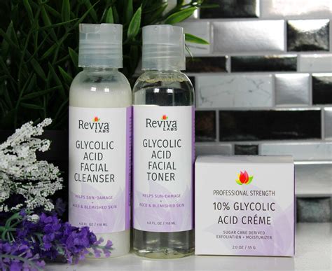 How To Layer Glycolic Acid For Maximum Skin Benefits Reviva Labs