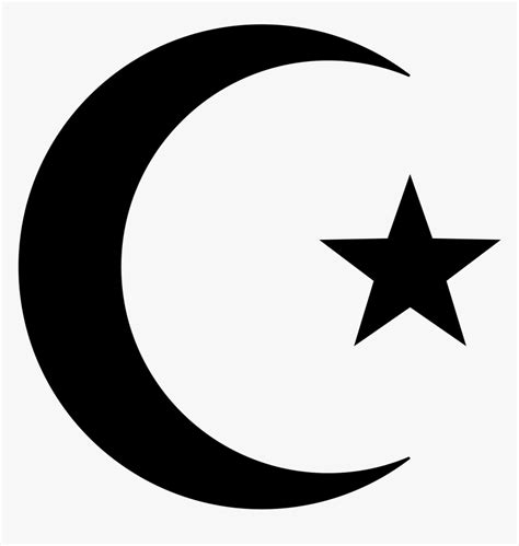 Hd Moon Star Islam Star And Crescent Png Transparent Png Kindpng