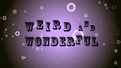 Weird And Wonderful Titles 3 Youtube