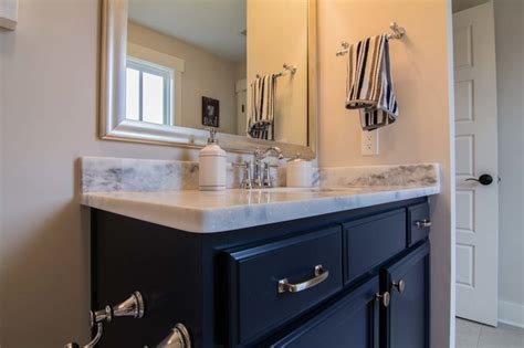 Shadow Storm Quartzite Bathroom Countertops Traditional Bathroom