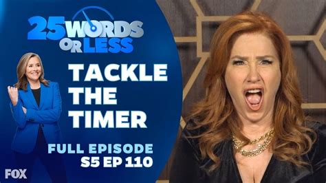 Ep 110 Tackle The Timer 25 Words Or Less Game Show Full Episode