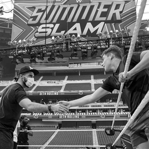 Wwe Releases Behind The Scenes Photos From Summerslam 2021