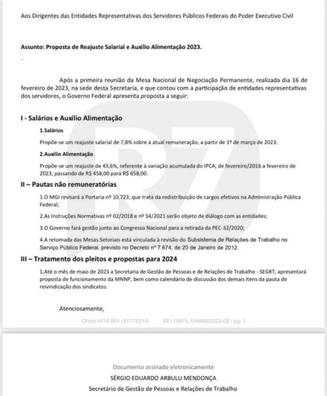 Governo Propõe Reajuste De 78 No Salário De Servidores Públicos Federais Notícias R7 Brasília