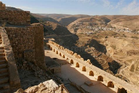 Al Karak castle stock photo. Image of bulwark, alkarak - 9414428