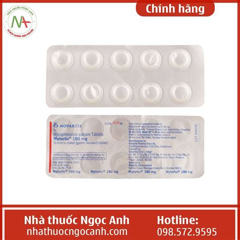 Thuốc Myfortic 180mg Là Thuốc Gì Tác Dụng Gì Giá Bao Nhiêu Mua ở đâu