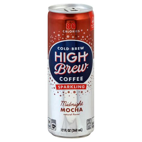 High Brew Coffee Sparkling Midnight Mocha Shop Coffee At H E B