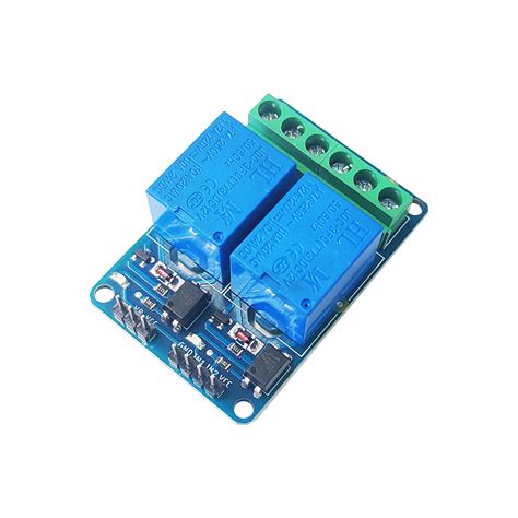 Efficient 2 Channel Relay Module With Optocoupler 12v Secure Device