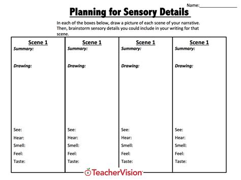 Writing A Narrative Graphic Organizers Set - TeacherVision