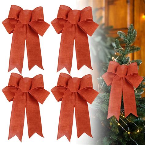 how to make christmas bows for the tree 2