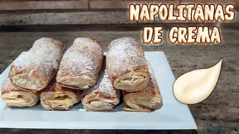 Napolitanas Caseras de Crema Pastelera y Hojaldre Súper fáciles YouTube