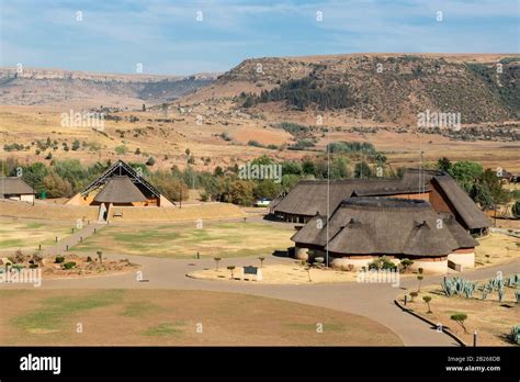 Thaba Bosiu Cultural Village Lesotho Stock Photo Alamy