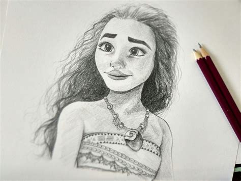 Moana Drawing Drawings Moana Drawing Disney Drawings Kulturaupice