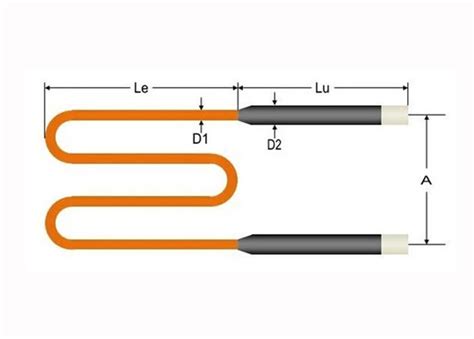 High Purity Molybdenum Disilicide Heating Elements For High Temperature