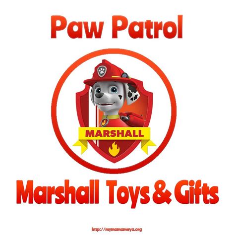 PAW Patrol Marshall Toys • MyMaMaMeYa Kids Gift Ideas