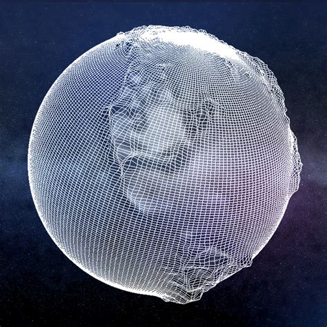 Sculpted Earth 3d Model 