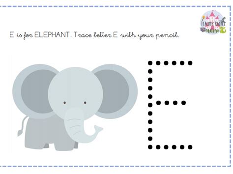 E is for Elephant | Teaching Resources