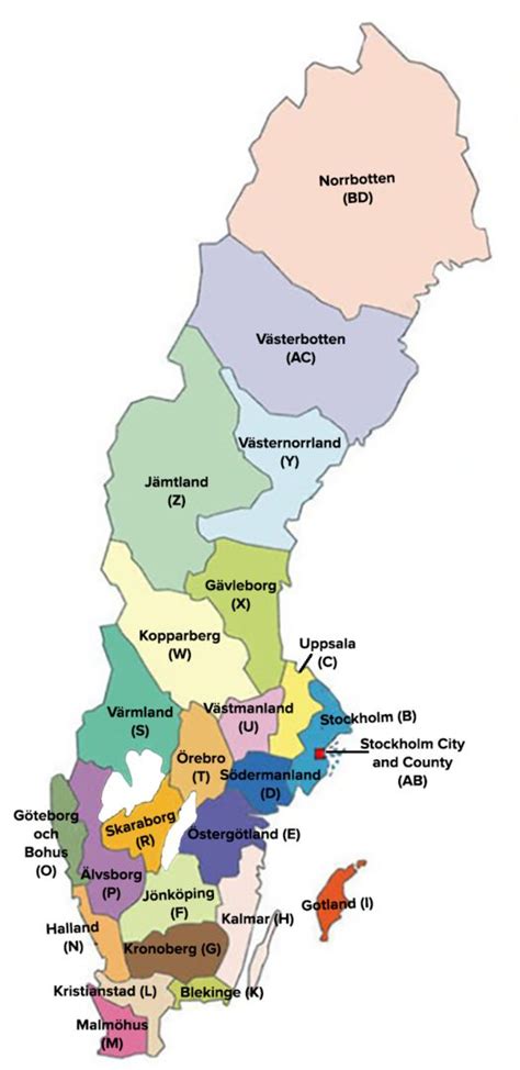 Counties Of Sweden Sweden Ancestry Sweden Genealogy