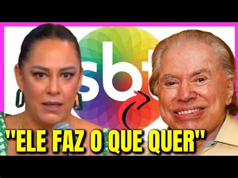 SILVIA ABRAVANEL REVELA MOTIVO DE SILVIO NÃO APARECER MAIS NA TV